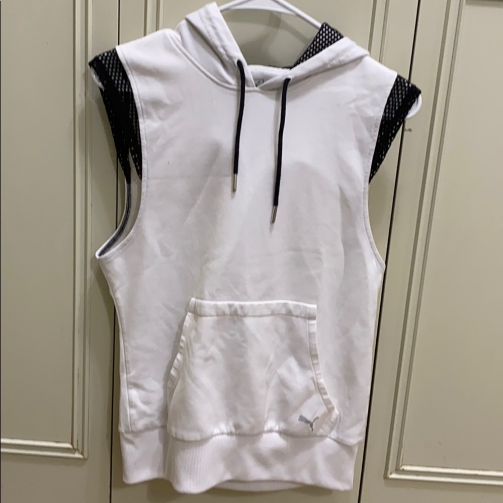 Puma shirt.
